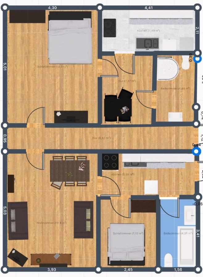 "Casa20200" 2 X Apartments Je 150Qm Fuer Business, Familien, Gruppen, Handwerker 15Min Von Berlin, Erdbeerhof, Outlet B5, 5Min Vom See Falkensee !! 2 Apartment Each 150Qm For Business , Families 15Min From Berlin!! Eksteriør bilde
